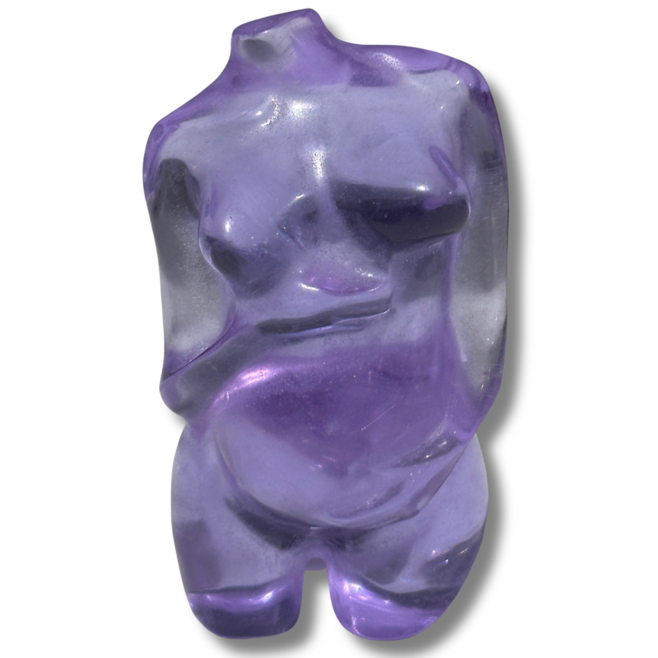 Purple Opalite Pregnant Body - Crystal Goddess