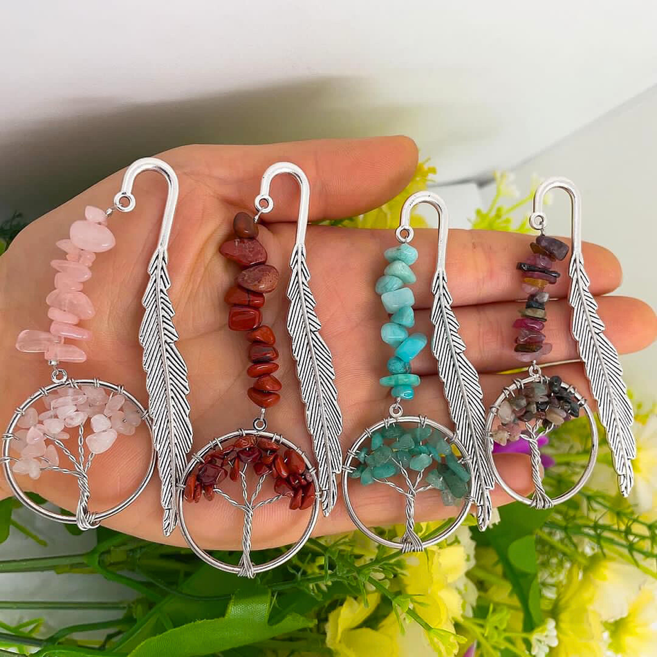 Tree of Life Crystal Bookmark