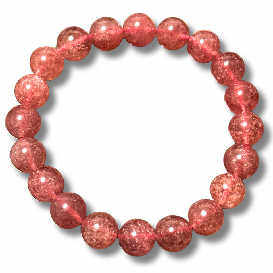 Strawberry Quartz Bracelet