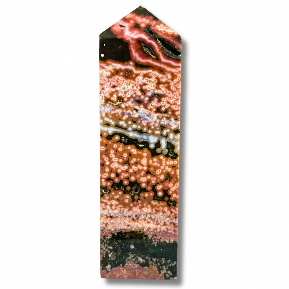 Ocean Jasper Crystal Tower