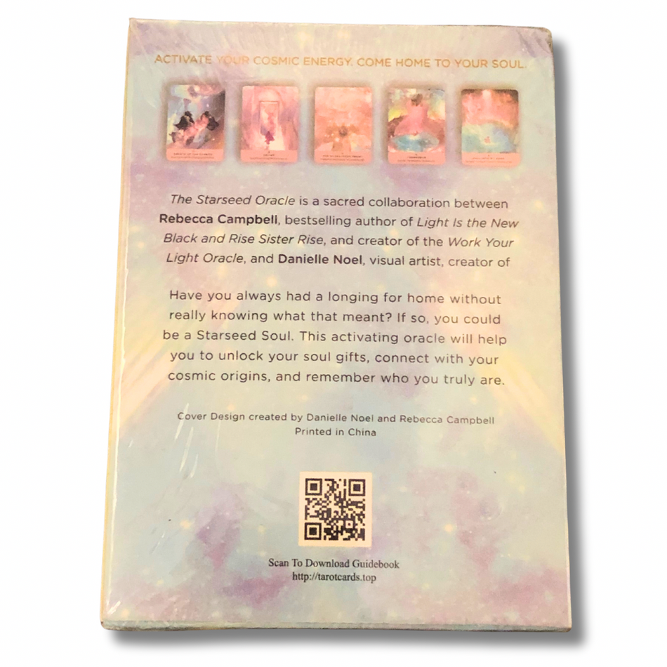 The Starseed Oracle Cards By Rebecca Campbell (no guidebook included)