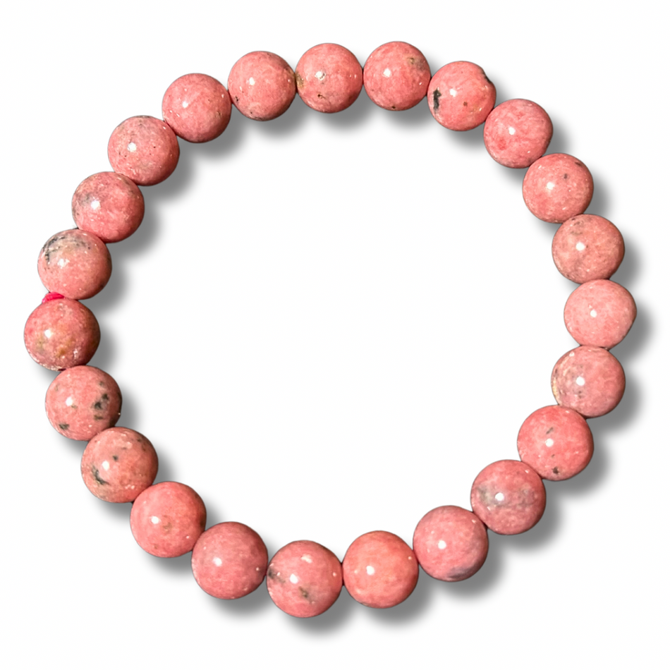 Rhodonite Crystal Bracelet