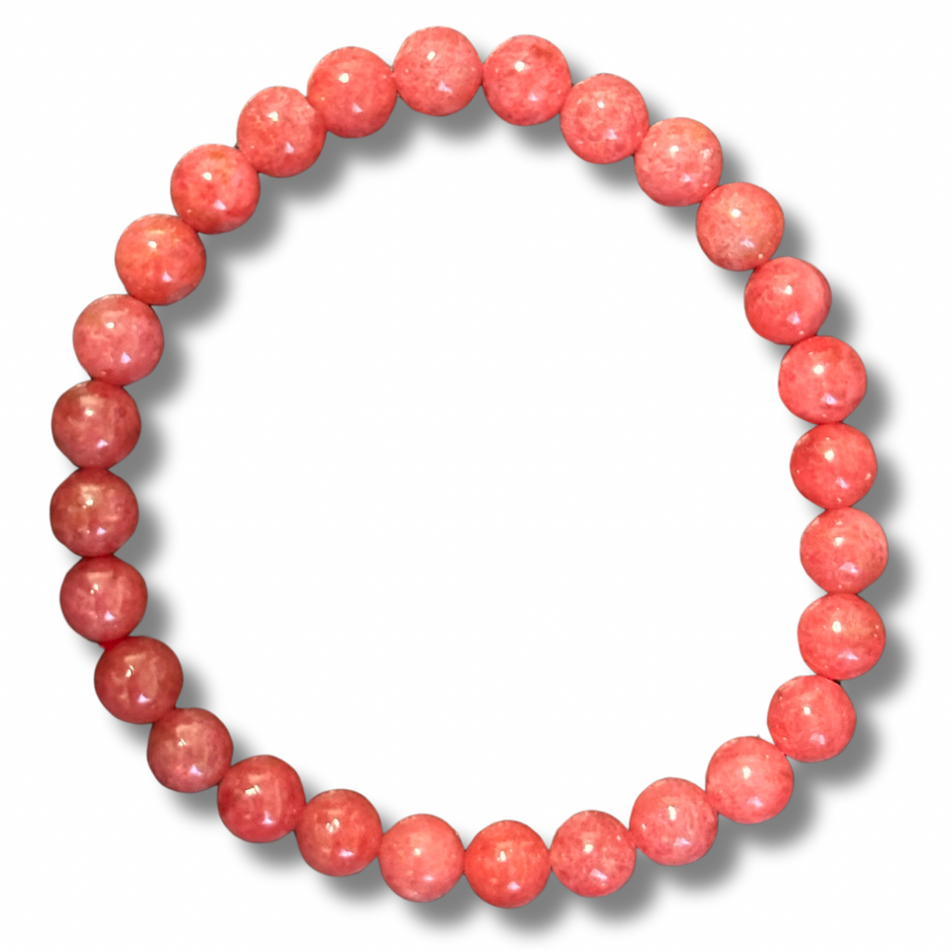 High Quality Rhodochrosite Crystal Bracelet