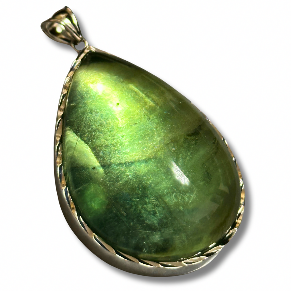 Green Fluorite Pendant