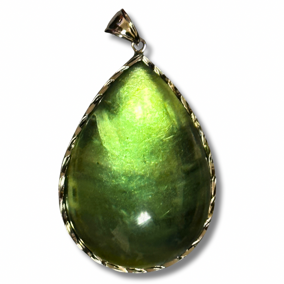 Green Fluorite Pendant