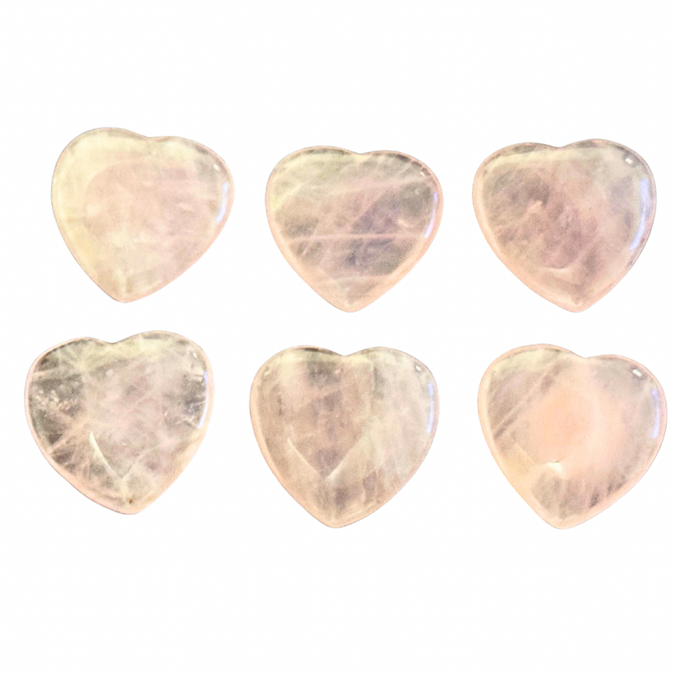 Rose Quartz Mini Heart (20mm)